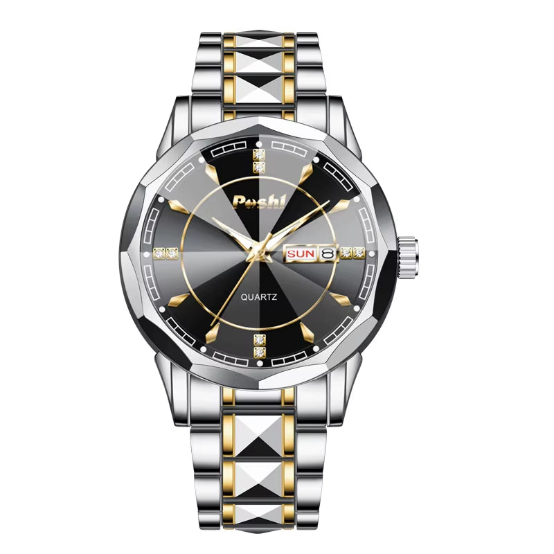 983 Fashion Men'S Wristwatch Business Quartz Watch Original Brand with Date Week Luxury Watches Life Waterproof