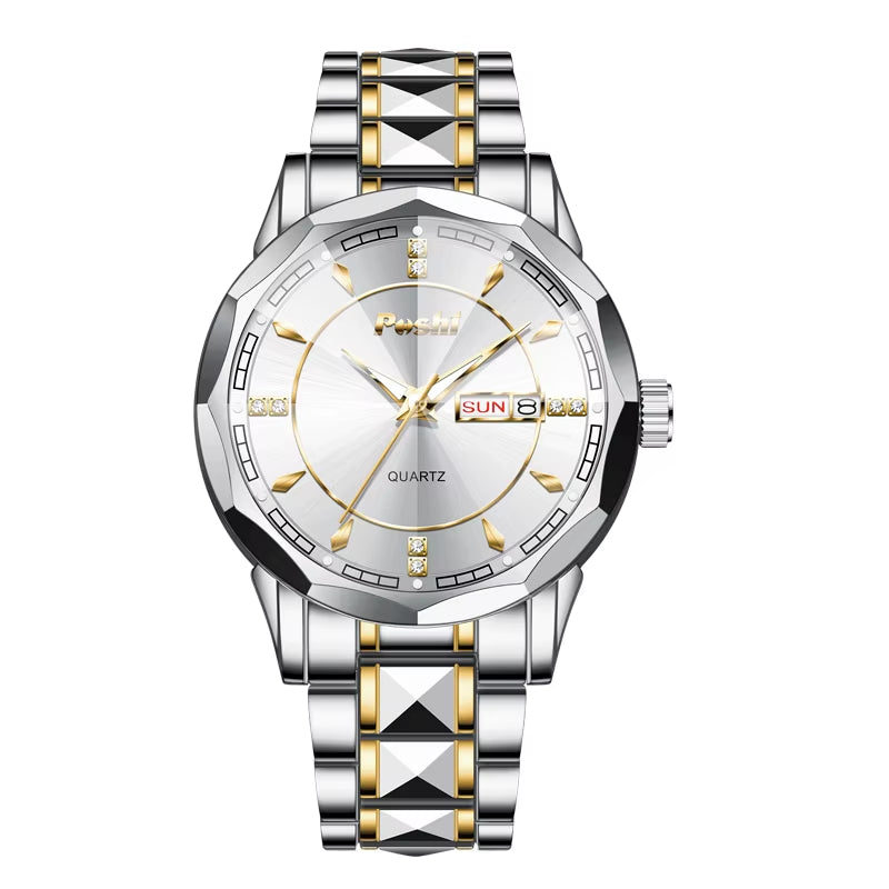 983 Fashion Men'S Wristwatch Business Quartz Watch Original Brand with Date Week Luxury Watches Life Waterproof